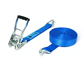 Alle Spanngurte 50mm Spanngurt - 5T - 12m - 50mm - 2-teilig mit Spitzhaken - Blau