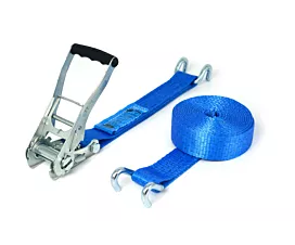 Alle Spanngurte 50mm Spanngurt - 5T - 9m - 50mm - 2-teilig mit Klauenhaken - Blau