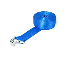 Alle Spanngurte 50mm Spanngurt - 5T - 8,5m - 50mm - langes Gurtteil mit Spitzhaken - Blau - STF350