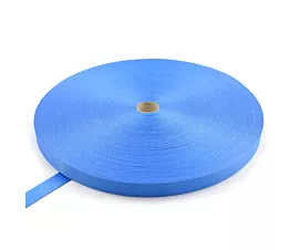 Alle Polyester Meterwaren Polyesterband 35mm - 3750kg - 100m Rolle - ohne Streifen (Farbe wählbar)