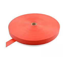 Polyester 50mm Polyesterband 50mm - 7500kg - 100m Rolle - ohne Streifen (Farbe wählbar)