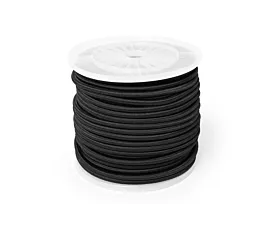 Containernetze - grobmaschig Expanderseil Meterware (10mm) - 80m - Schwarz