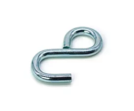 S-Haken Geschlossener S-Haken - 850kg - 22mm - Verzinkter Stahl S-Haken Geschlossener S-Haken - 850kg - 22mm - Verzinkter Stahl