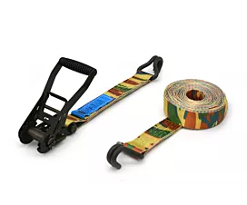 Alle Spanngurte 50mm Spanngurt - 5T - 50mm - 6m - 2-teilig - mit Spitzhaken - Camouflage Alle Spanngurte 50mm Spanngurt - 5T - 50mm - 6m - 2-teilig - mit Spitzhaken - Camouflage