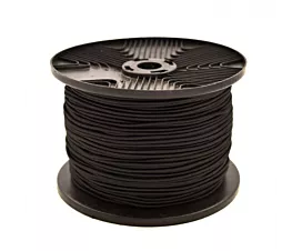Containernetze - feinmaschig Expanderseil Meterware (3mm) - 100m - Schwarz