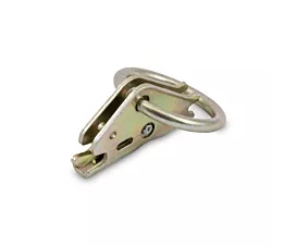 Endbeschläge/Fittinge Langlochzurrbeschlag mit Ring - Zurrschienenbeschlag - 30St.