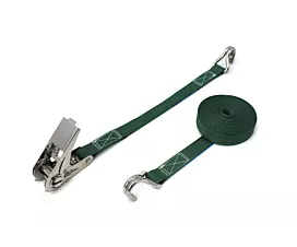 Alle Spanngurte 25mm Spanngurt - 400kg - 25mm - 2-teilig - rostfreier Spitzhaken und Ratsche - Personalisiert